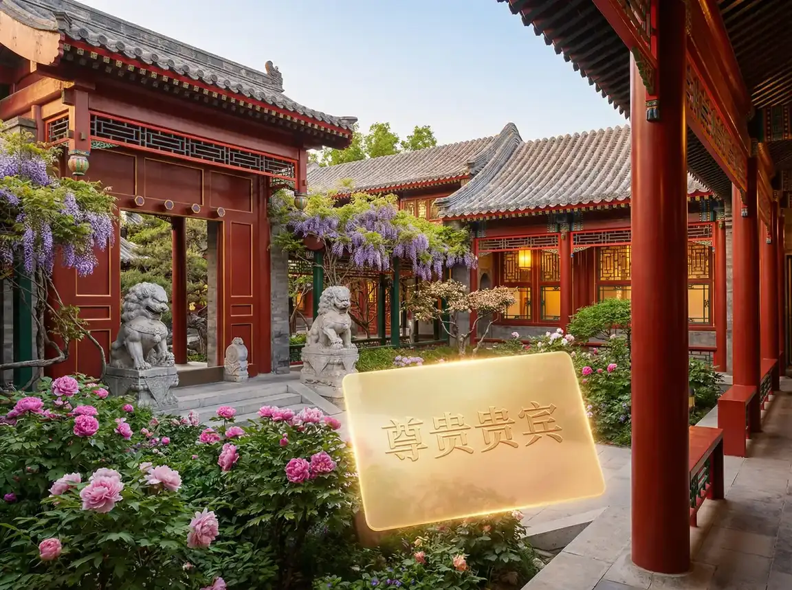 传统中式庭院 - 男团共享物TXT 团队理念